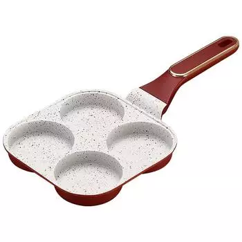 Сковорода для яиц, сковорода для омлета, сковорода для яиц с антипригарным покрытием на 4 чашки, сковорода для блинов, здоровая гранитная яйцеварка, сковорода для яиц на завтрак