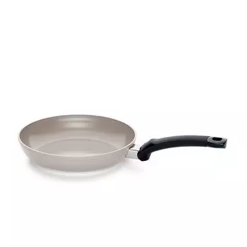 Сковорода Fissler 24 см Cerataru Classic, совместимая с газом, без PFAS, PTFE, долговечное керамическое покрытие, подарок, сделано в Германии. Сковорода, которая