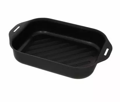 Сковорода-гриль Takagi Made in Japan со съемной ручкой, квадратная, черная, из железного волокна, совместимая с обработкой, подходит для кемпинга, использования на открытом воздухе, дома, бытовая техника/газ/духовка чёрный