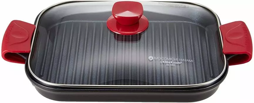 Сковорода-гриль Vita Craft Bordeaux MOCOMICHI HAYAMI IH совместимая 3002 0,95 л красный