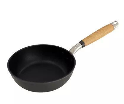 Сковорода Kyoto Katsugu из литого алюминия 20 см, изготовлена в Японии, только для газового огня 4580047177089