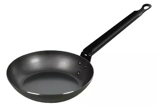 Сковорода Pearl Metal Iron 18 см IH-совместимая Iron Craftsman Сделано в Японии, черная HB-1517 чёрный