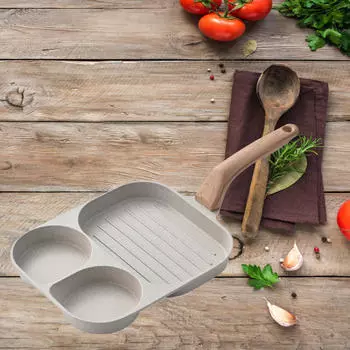 Сковорода с антипригарным покрытием для жареных яиц, универсальная термостойкая ручка для омлета, антипригарное покрытие для блинов