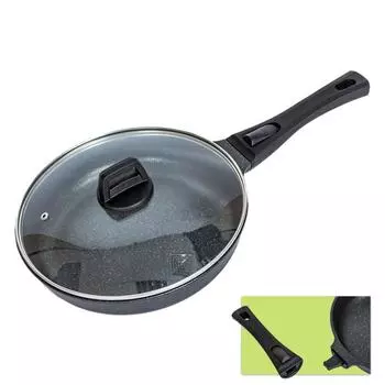 Сковорода с крышкой Fusion Fp2603ld Black