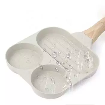 Сковорода с ручкой для яиц, гамбургеров, ручная кулинарная посуда для кухни, столовой, мяса, принадлежностей для приготовления пищи 55KF