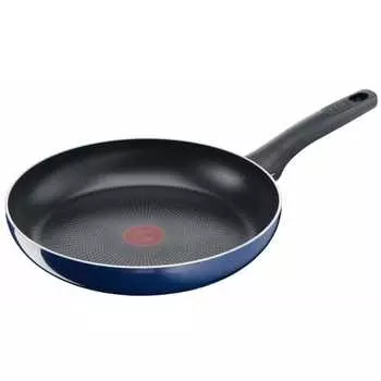 Сковорода Tefal 28 см, совместимая с газовой плитой, Royal Blue Intense Frying Pan , с антипригарным покрытием, синяя, D52106