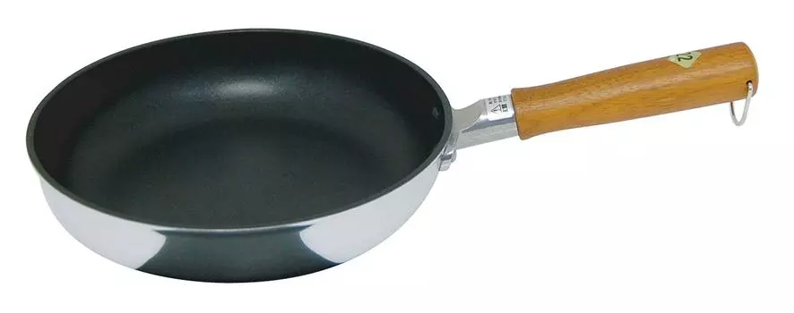 Сковорода Urushiyama Metal Industry 22 см Изготовлена из литого алюминия вручную опытными мастерами Изготовлена на производственном участке метизов Professional серебряный