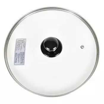 Сковорода Wahei freiz со стеклянной крышкой, 26 см, полностью физически укрепленная, с отверстием для выпуска пара PR-8574