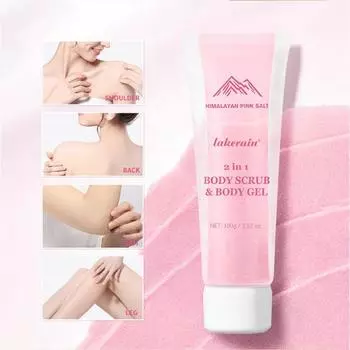 Скраб 2-в-1 Нежный глубоко очищающий отшелушивающий скраб для тела. Совершите революцию в уходе за телом с нашим роскошным отшелушивающим скрабом. 100g