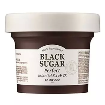 Скраб-эссенциалист SKINFOOD Black Sugar Perfect 2X (Тип скраба/ополаскивателя для лица)