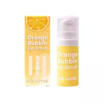 Скраб для губ, отшелушивающий омертвевшую кожу, осветляющий линии губ, эссенция для губ, молочный пузырь, скраб для губ Spiced Orange