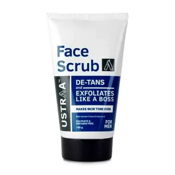 Скраб для лица мужской (100 г), Face Scrub De-Tan, Ustraa