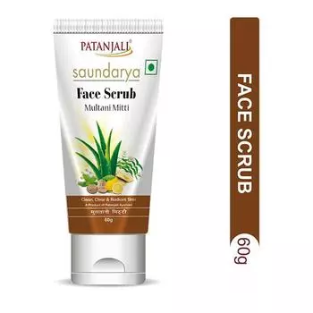 Скраб для лица Patanjali Saundarya Multani Mitti 60 г