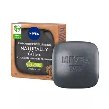 Скраб для лица с активированным углем Nivea Naturally Clean 75 г