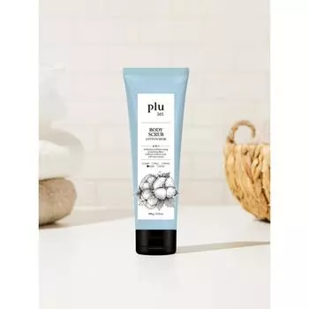 Скраб для тела Daiso Flu 365 100 г с ароматом хлопка и мускуса