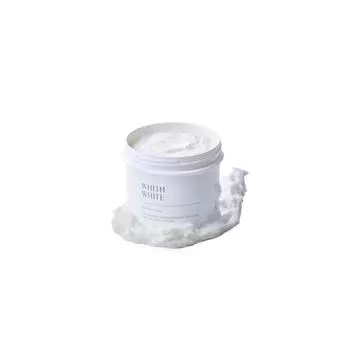 Скраб для тела Fiss White Body Scrub 500 г, большая емкость с сеткой — нежный отшелушивающий скраб для локтей, коленей и ягодиц — увлажнение и уход за темными пятнами