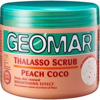 Скраб для тела Geoma Peach Coco, 600 г, 1 шт.