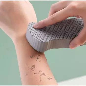 Скраб для тела Отшелушивающий скраб для ванны Отшелушивающая губка Щетка для душа Очиститель для кожи тела Удаляющий омертвевшую кожу Губка для ванной