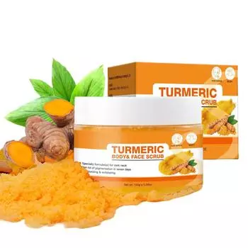 Скраб для тела Увлажняющий и отшелушивающий Скраб для тела, лица, рук, ног,питает кожу,глубоко очищает 150г One Size жёлтый