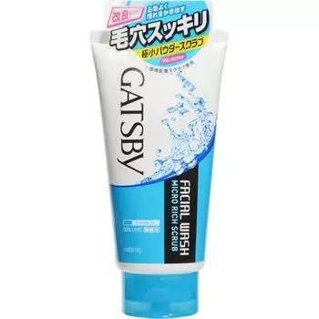 Скраб для умывания лица Gatsby Micro Rich 130 г