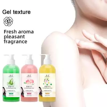 Скраб гель для душа отшелушивающий успокаивающий отбеливающий увлажняющий для тела растирание глубокое очищение кожи пена для ванны M6M9 Green-one size