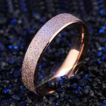 Скраб-палец ювелирные изделия титановые стальные кольца для женщин обручальное кольцо кольцо 8 чёрный