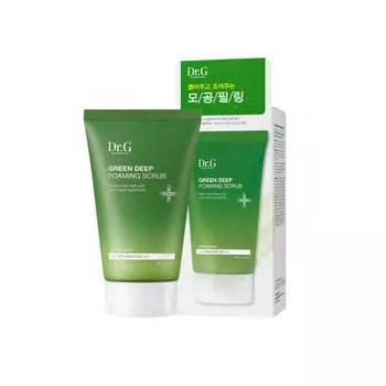 Скраб-пенка для глубокого очищения DR.G Green 120г