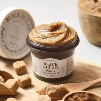 Скраб Skinfood Black Sugar Perfect Essential Scrub 2X 210 г