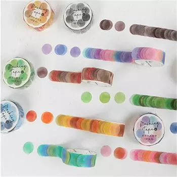 Скрапбукинг Канцелярские товары Серия Hard Candy Малярный скотч Бумажные наклейки Декоративный скотч Офисные скотчи A