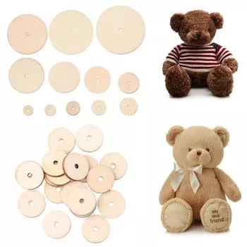 Скрапбукинг Поделки Детские игрушки 12-30 мм Кукольные шарниры Изготовление кукол Шарниры Медвежьи шарниры Деревянные шарниры Соединители 12MM
