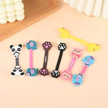 Скребки, 2 игрушки, магнит, целая коллекция для детей, интересные игрушки «сделай сам», товары для хранения кабеля, случайные 10 шт.