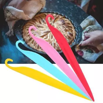 Скребки для торта Легкие безопасные 4 цвета PP Скребок для торта Инструменты для выпечки для кухни красный