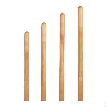 Скребковый массажный инструмент из натурального дерева для талии 4 Pcs