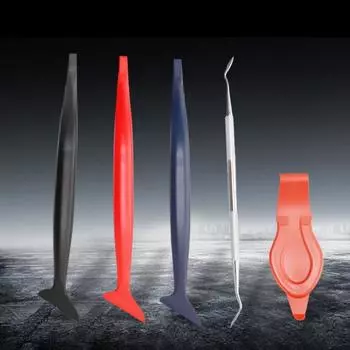 Скребок для автомобиля Микро-прокладка Ракель Автомобильные наклейки Твердая пленка Виниловые инструменты Микро-ракель Автомобильная пленка Аксессуары для скребка