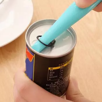 Скребок для чистки кухонной плиты, инструмент для удаления грязи, открывалка для банок, бутылок и крышек FLH One Size синий