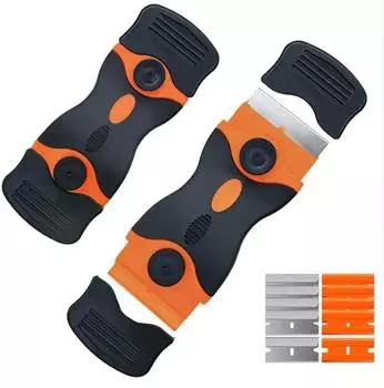 Скребок для чистки кухонных окон Средство для заделки швов Клей Размораживание льда Щелевой стеклоочиститель Скребок Двусторонний скребок Инструменты Главная