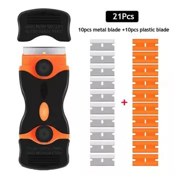 Скребок для чистки стекол Скребок для мытья окон Оклейка автомобиля Стекло Керамический клей Размораживание льда на кухне Домашний оконный лед