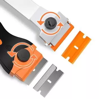 Скребок для чистки стекол Средство для мытья окон Скребок Инструменты для уборки дома Герметик Автомобильная пленка Стекло Керамический клей Противообледенитель