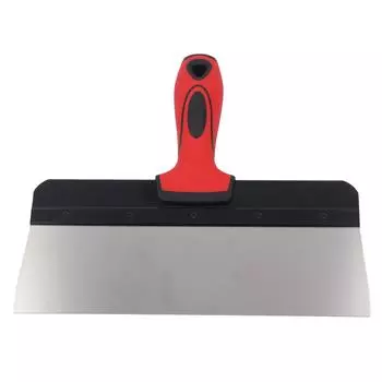 Скребок для краски 10 дюймов из нержавеющей стали многофункциональный эргономичный дизайн скребок для шпатлевки гипсокартона