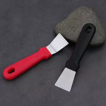 Скребок для льда из нержавеющей стали для размораживания холодильника, многоцелевой бытовой кухонный скребок