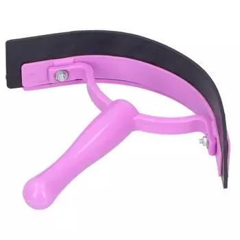 Скребок для пота у лошадей, эргономичный, ручной, с мягкой ручкой, пластиковый, резиновый, для верховой езды