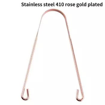 Скребок для языка из нержавеющей стали, очиститель свежего дыхания, зубная щетка для языка с покрытием, инструменты для ухода за полостью рта