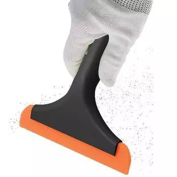 Скребок для стекла, многофункциональный скребок для очистки с отверстием, силиконовый скребок для удаления краски со стен, очистка автомобильных стекол