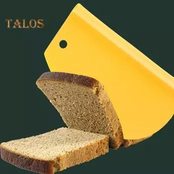 Скребок для теста из нержавеющей стали с весами, резак для выпечки хлеба, пиццы, тортов, хлеба и кондитерских изделий, разделитель теста для домашних пекарей черный белый