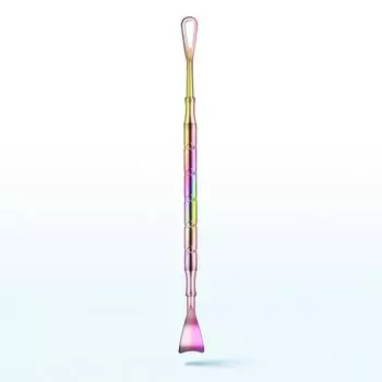 Скребок для удаления черных точек из нержавеющей стали, двусторонний, игла для удаления акне, инструмент для чистки носа от черных точек, двусторонний, двойного назначения, игла для удаления акне 1PCS разноцветный