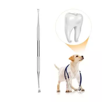 Скейлер для удаления зубного камня и скребок для удаления зубного камня для домашних животных с разными углами, двойная нержавеющая сталь Te 307