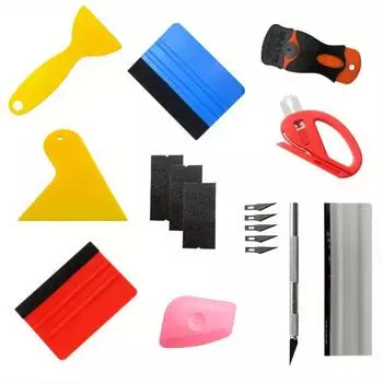 Скребок для виниловой пленки для окон автомобиля, набор инструментов для чистки окон, может использоваться для оклейки мобильных телефонов, автомобильных аксессуаров, инструментов для оклейки автомобилей