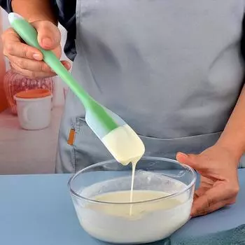 Скребок для выпечки, лопатка для перемешивания, силиконовая лопатка для кухонных гаджетов, масла для торта, кухонных принадлежностей, кухонных принадлежностей, инструментов Option14