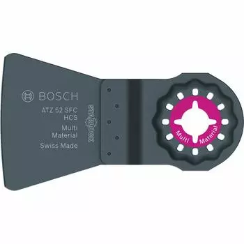 Скребок из углеродистой стали BOSCH для многофункционального инструмента Cut-and-Sew 52 мм ATZ52SFCN (Мягкий Старлок)