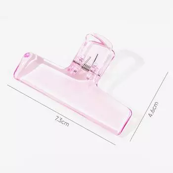 Скрепка Simplicity, прозрачная, видимая, акриловая, зажим для хранения наклеек для скрапбукинга, зажим для хранения школьных принадлежностей, милые канцелярские принадлежности A2